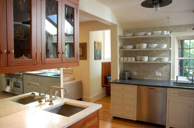 Kitchen design ideas with open shelves