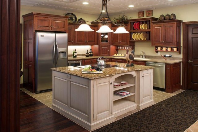 Kitchen island cabinets design